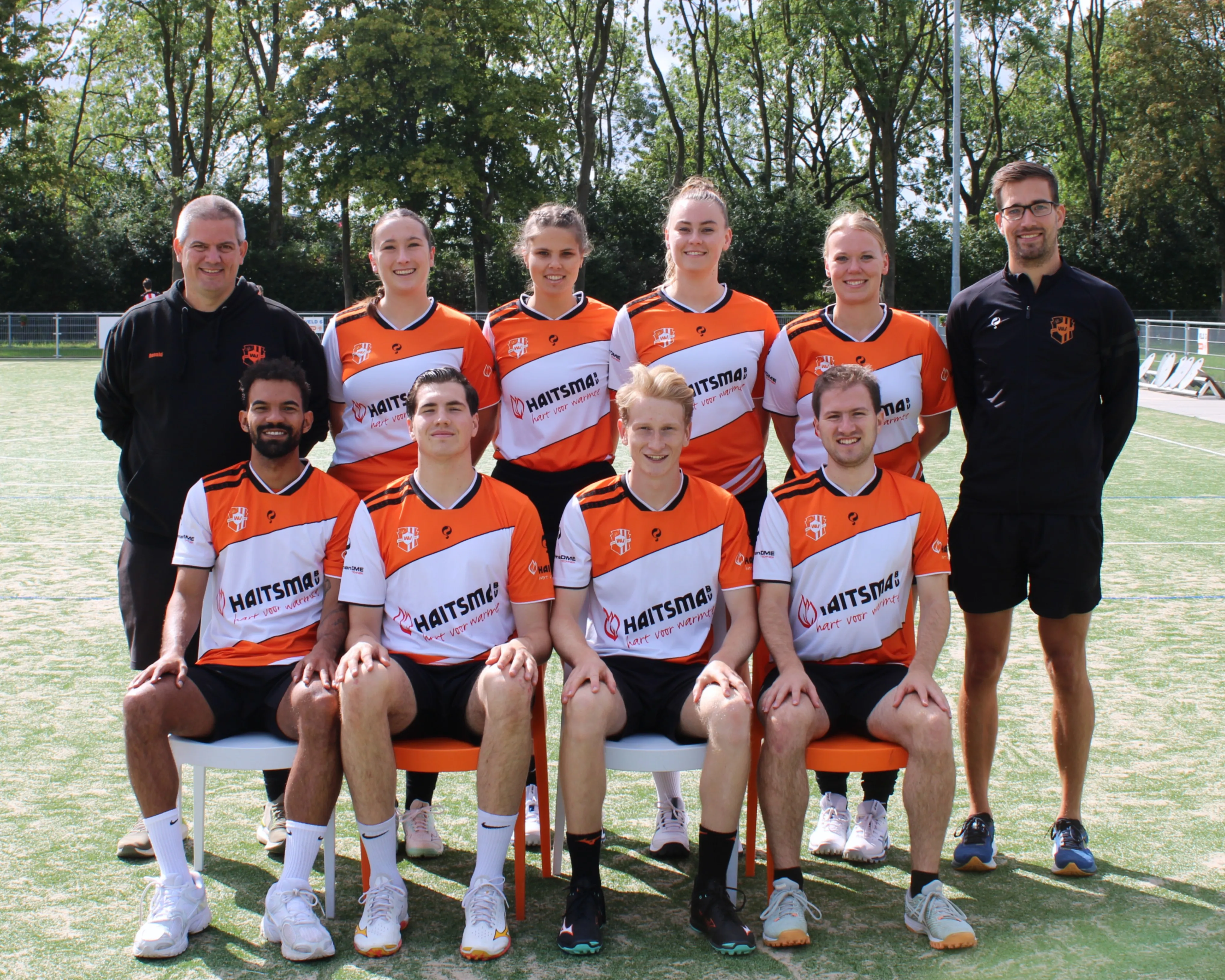 Teamfoto van Weidevogels 2