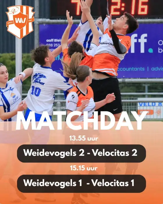 🧡 Morgen is het zover! De eerste competitiewedstrijden van het seizoen.
Ook vieren we morgen natuurlijk uitgebreid ons 65-jarig jubileum. Ben jij erbij?