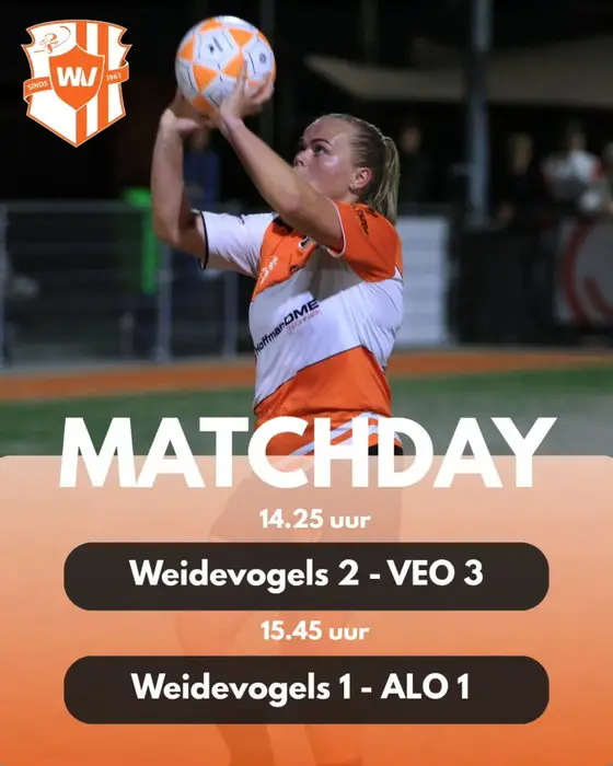 Het is alweer tijd voor de laatste speelronde op het veld! Er kunnen nog een hoop ploegen kampioen worden, waaronder de J13, J6, het 3e en het 5e. Kom jij ze aanmoedigen? 🧡
