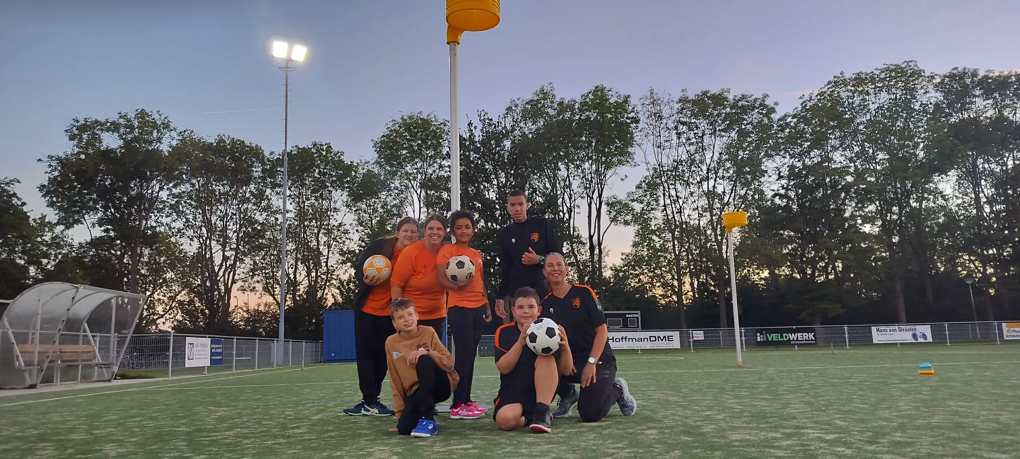 Teamfoto van de Kanjers